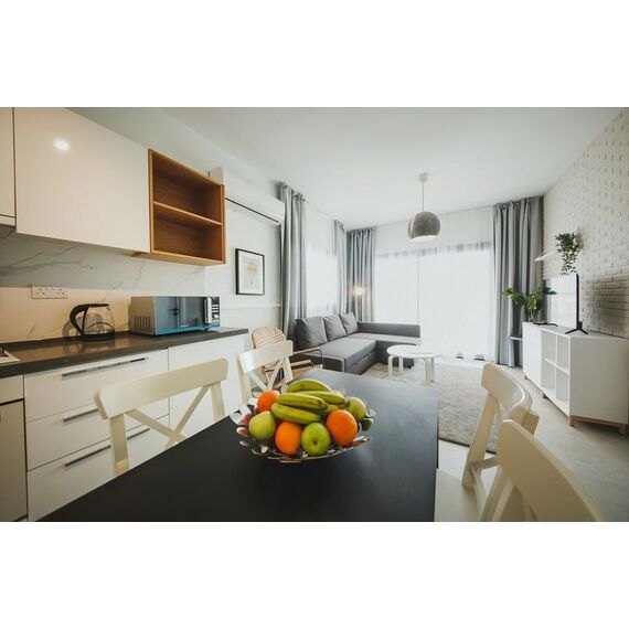 Apartment 2-room 1+1 by the sea in Iskele (Bogaz) Cyprus area 63m² , 10 image