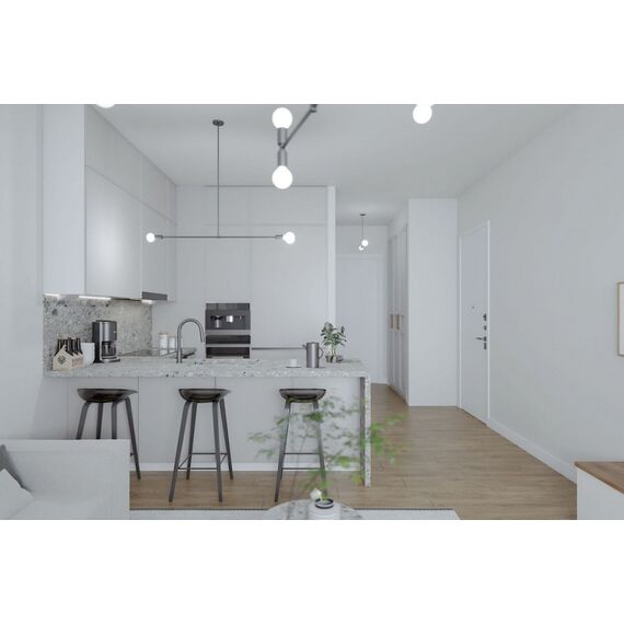 Apartment 2-room 1+1 by the sea in Kyrenia (downtown) Cyprus area 60m² , 3 image