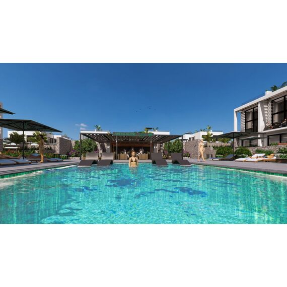 Apartment 2-room 1+1 by the sea in Kyrenia (downtown) Cyprus area 64m² , 8 image