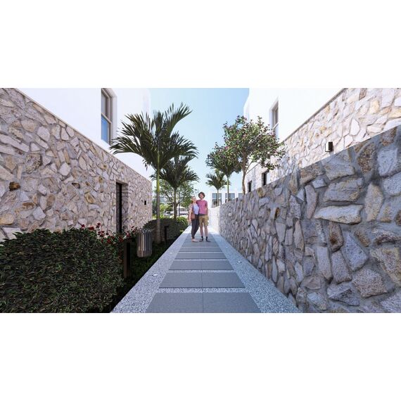 Apartment 2-room 1+1 by the sea in Kyrenia (downtown) Cyprus area 64m² , 10 image