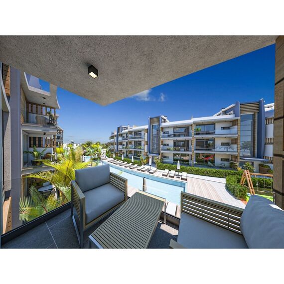 Apartment 3-room 2+1 by the sea in Lapithos (Lapta) Cyprus area 110m² 