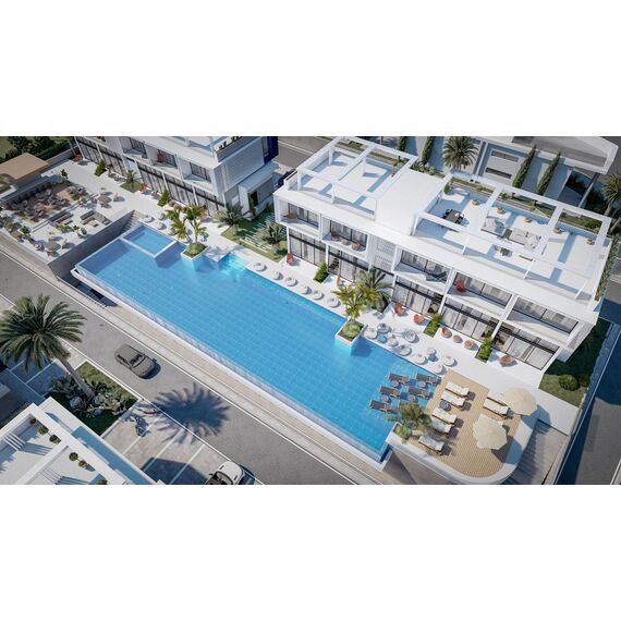 Apartment 2-room 1+1 by the sea in Famagusta (downtown) Cyprus area 48m² 