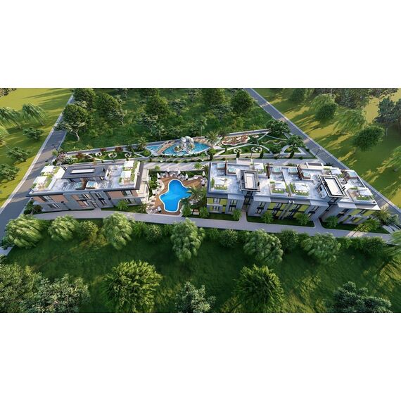 Квартира 3-комнатная 2+1 у моря в Алсанджаке площадь 74м² 2 этаж, изображение 13