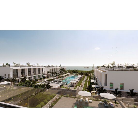 Apartment 2-room 1+1 by the sea in Kyrenia (downtown) Cyprus area 64m² , 15 image