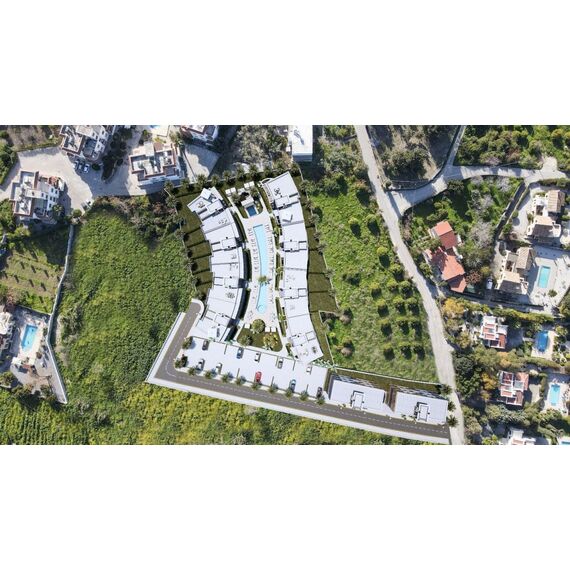 Apartment 3-room 2+1 by the sea in Lapithos (Lapta) Cyprus area 110m² , 10 image