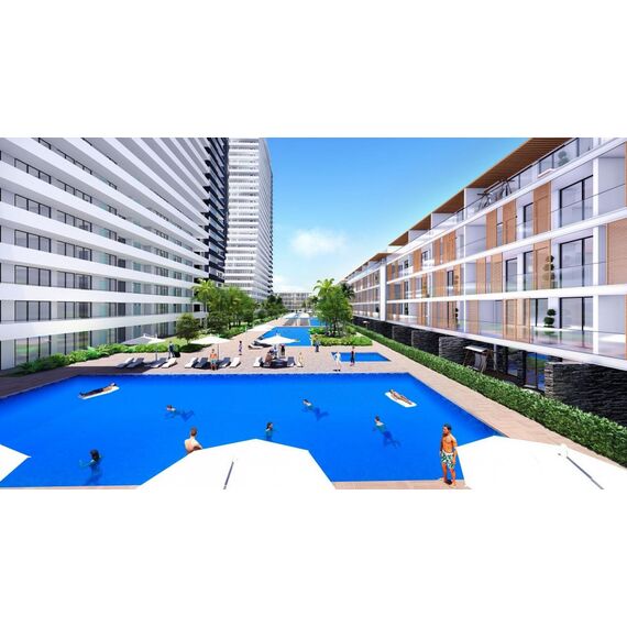 Apartment 2-room 1+1 by the sea in Iskele (Long Beach) Cyprus area 62m² 22 floor, 17 image