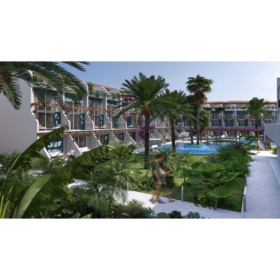 Apartment 2-room 1+1 by the sea in Esentepe Cyprus area 40m² , 6 image
