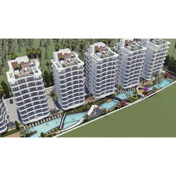 Квартира 3-комнатная 2+1 у моря в Фамагусте (Газимагуса) площадь 75м², изображение 2