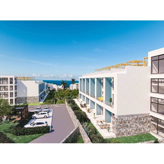 Apartment 2-room 1+1 by the sea in Esentepe Cyprus area 50m² , 14 image