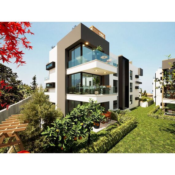 Квартира 3-комнатная 2+1 у моря в Алсанджаке площадь 85м², изображение 9