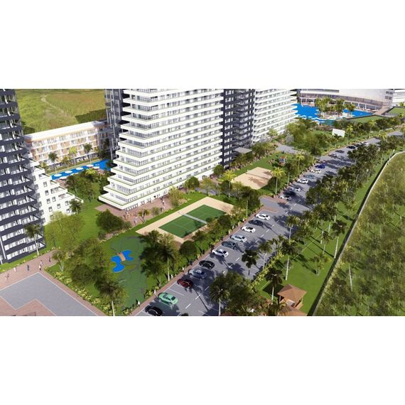 Apartment 2-room 1+1 by the sea in Iskele (Long Beach) Cyprus area 62m² 22 floor, 13 image