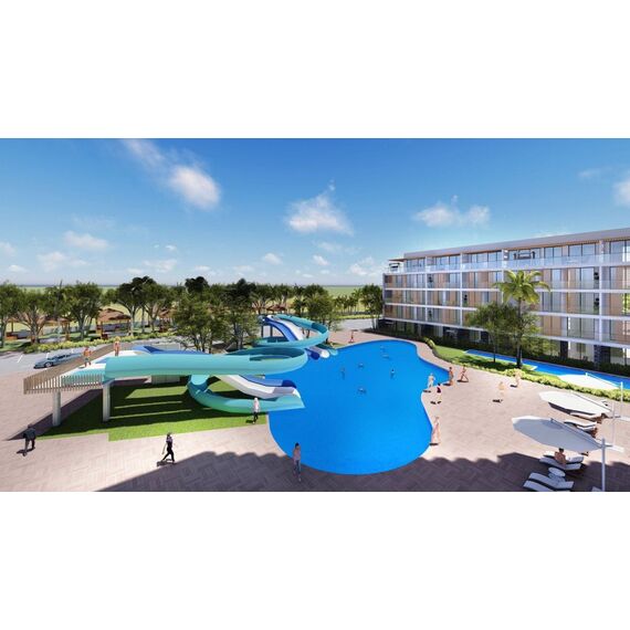 Apartment 2-room 1+1 by the sea in Iskele (Long Beach) Cyprus area 62m² 22 floor