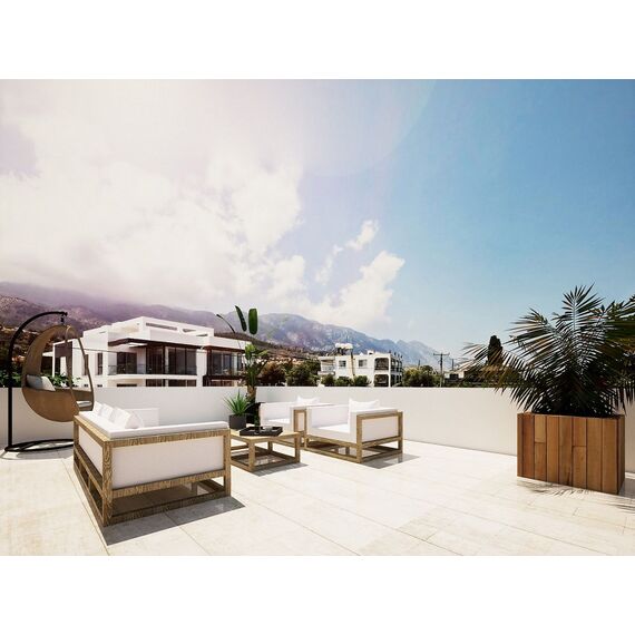 Apartment 3-room 2+1 in the mountains in Alsancak Cyprus area 85m² , 20 image