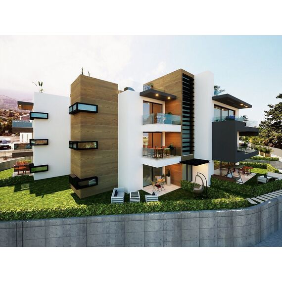 Apartment 3-room 2+1 in the mountains in Alsancak Cyprus area 85m² , 11 image