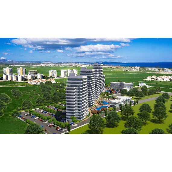 Apartment 2-room 1+1 by the sea in Iskele (Long Beach) Cyprus area 78m² , 17 image