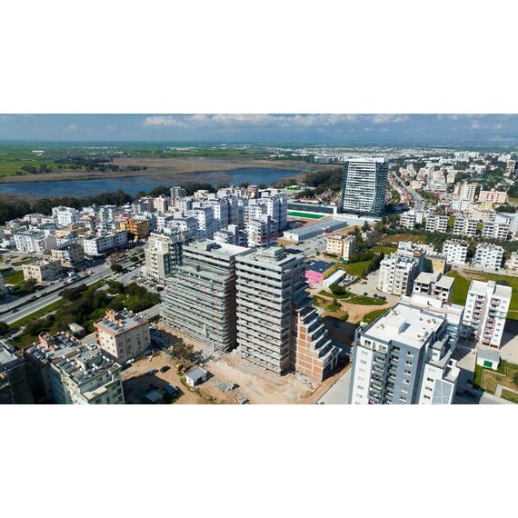 Квартира 2-комнатная 1+1 у моря в Фамагусте (Газимагуса) площадь 84м² 8 этаж, изображение 11