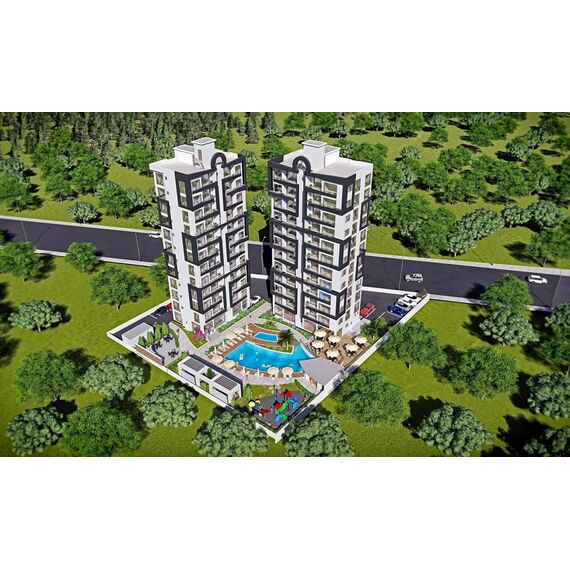 Apartment 3-room 2+1 by the sea in Iskele (Long Beach) Cyprus area 79m² , 2 image