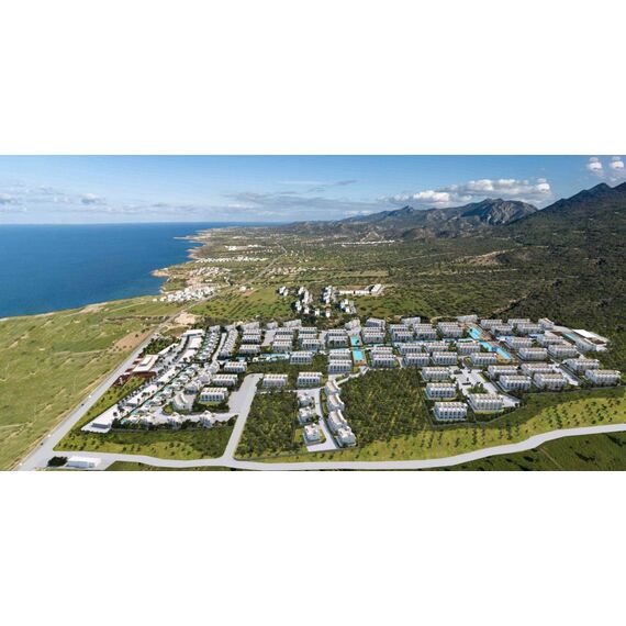 Apartment 3-room 2+1 by the sea in Esentepe Cyprus area 100m² , 2 image