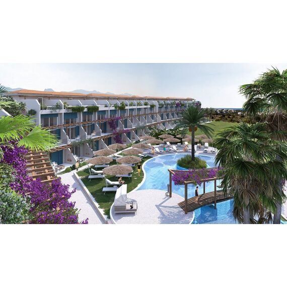 Apartment 2-room 1+1 by the sea in Esentepe Cyprus area 40m² , 12 image