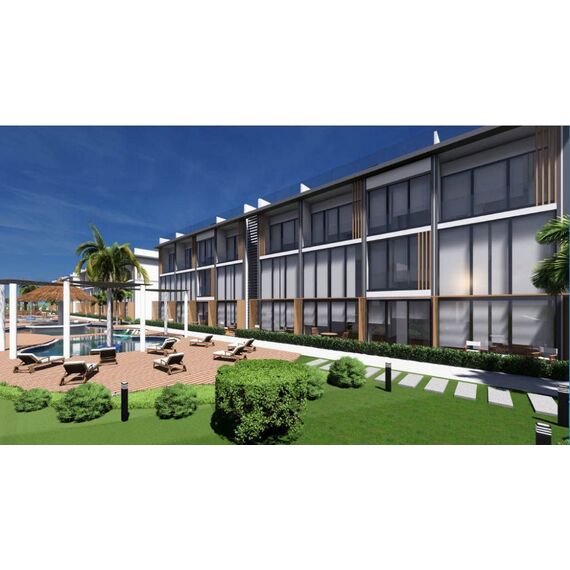 Квартира 2-комнатная 1+1 в центре Кирении 47м², изображение 14