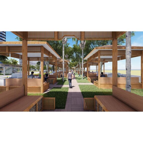 Apartment 2-room 1+1 by the sea in Iskele (Long Beach) Cyprus area 62m² 22 floor, 14 image
