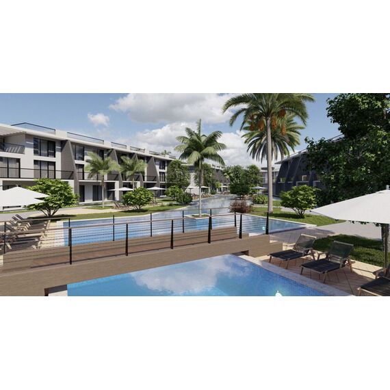 Apartment 2-room 1+1 by the sea in Famagusta (downtown) Cyprus area 67m² , 3 image