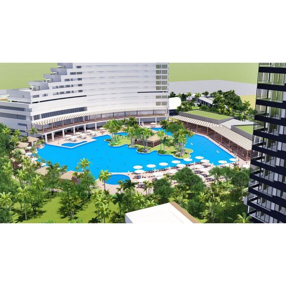 Apartment 2-room 1+1 by the sea in Iskele (Long Beach) Cyprus area 62m² 22 floor, 4 image