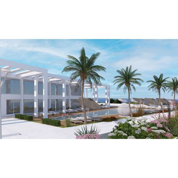 Apartment 2-room 1+1 by the sea in Kyrenia (downtown) Cyprus area 59m² , 3 image