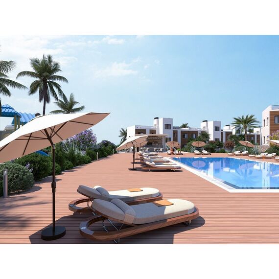 Apartment 3-room 2+1 by the sea in Kyrenia (downtown) Cyprus area 75m² , 6 image