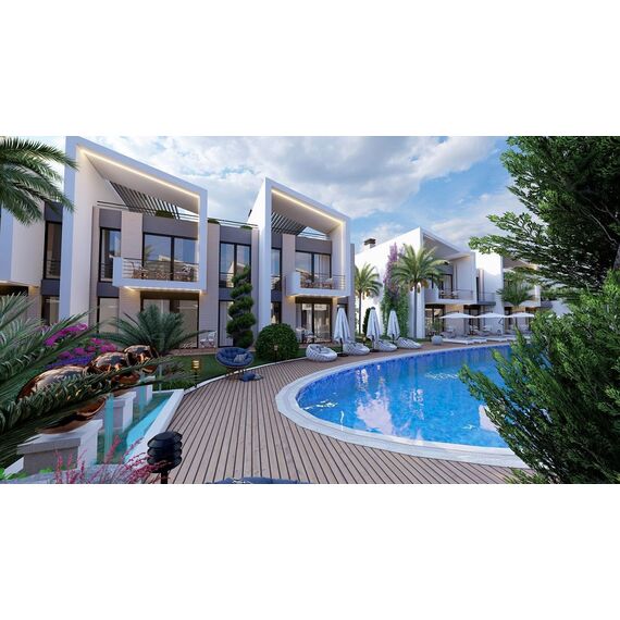 Apartment 2-room 1+1 by the sea in Lapithos (Lapta) Cyprus area 52.5m² , 3 image