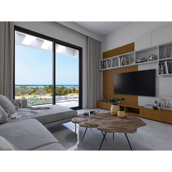 Apartment 3-room 2+1 by the sea in Kyrenia (downtown) Cyprus area 75m² , 5 image