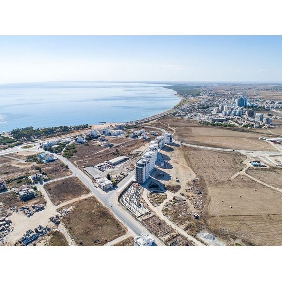 Apartment 2-room 1+1 by the sea in Iskele (Long Beach) Cyprus area 60m² , 2 image