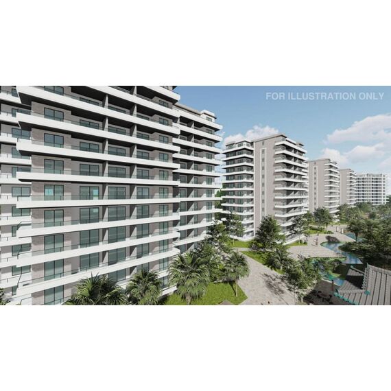 Apartment 3-room 2+1 by the sea in Iskele (Long Beach) Cyprus area 101m² , 12 image