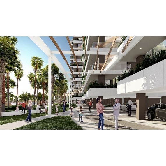 Apartment 2-room 1+1 by the sea in Iskele (Long Beach) Cyprus area 83m² , 10 image
