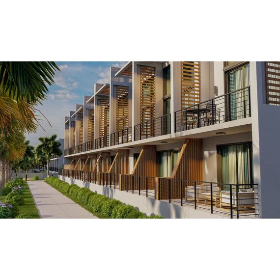 Apartment 2-room 1+1 by the sea in Esentepe Cyprus area 35m² , 2 image