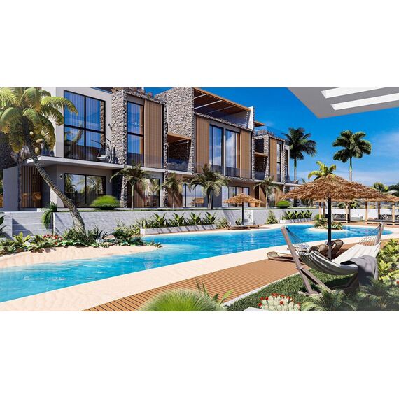 Apartment 2-room 1+1 by the sea in Kyrenia (downtown) Cyprus area 42m² , 4 image