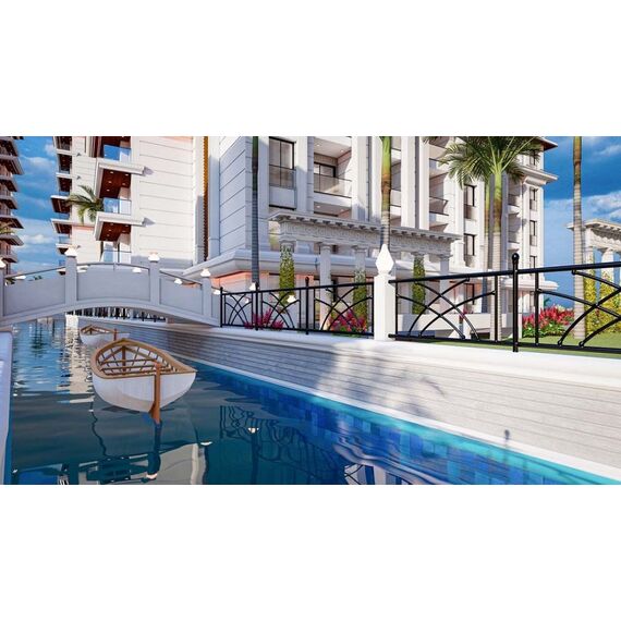 Apartment 3-room 2+1 by the sea in Iskele (Long Beach) Cyprus area 77m² , 10 image