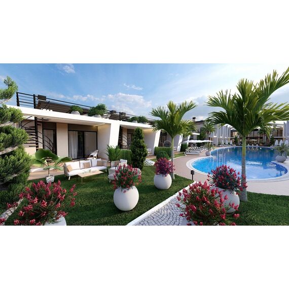 Apartment 2-room 1+1 by the sea in Lapithos (Lapta) Cyprus area 52.5m² , 6 image
