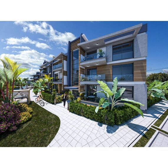 Квартира 3-комнатная 2+1 у моря Лапитос (Лапта) площадь 110м², изображение 2