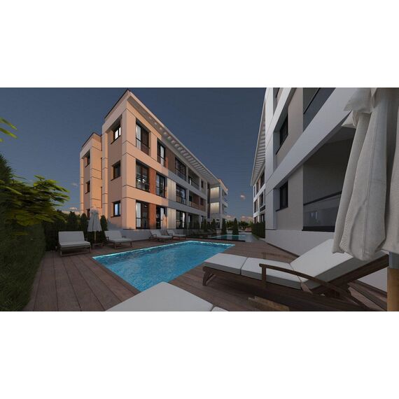 Квартира 3-комнатная 2+1 у моря Лапитос (Лапта) площадь 70м², изображение 3