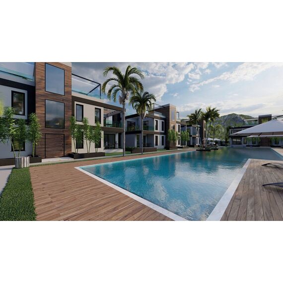 Apartment 3-room 2+1 by the sea in Iskele (Bogaz) Cyprus area 80m² , 19 image