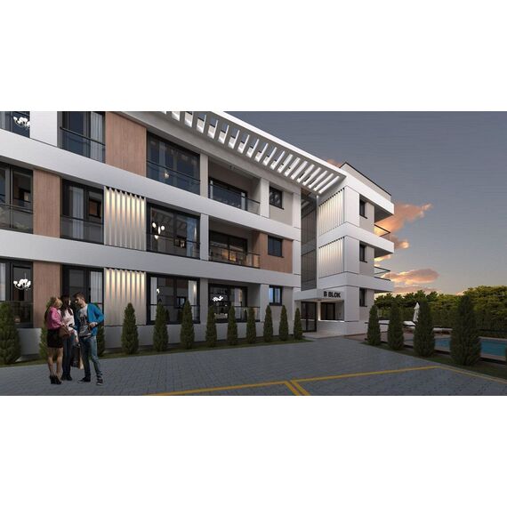 Квартира 3-комнатная 2+1 у моря Лапитос (Лапта) площадь 70м², изображение 6