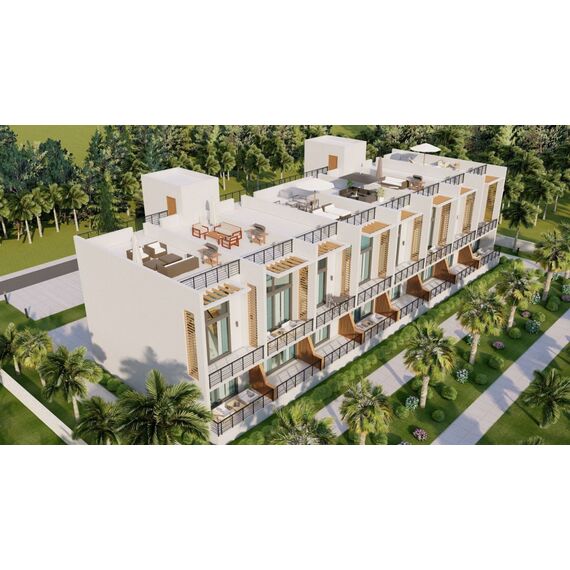 Apartment 2-room 1+1 by the sea in Esentepe Cyprus area 35m² , 8 image