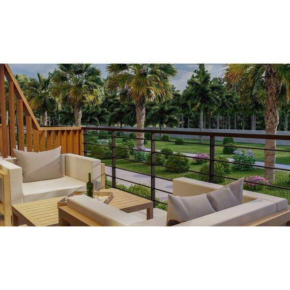 Apartment 2-room 1+1 by the sea in Esentepe Cyprus area 35m² , 12 image