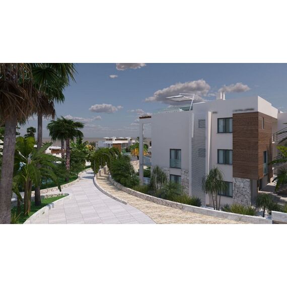 Apartment 2-room 1+1 by the sea in Esentepe Cyprus area 50m² , 14 image