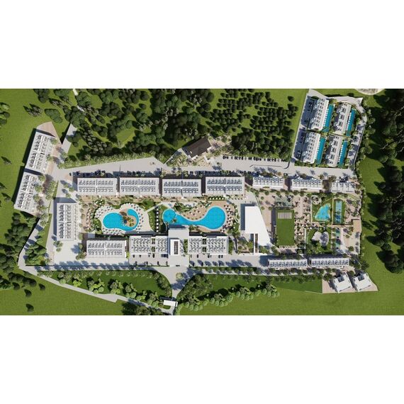 Apartment 2-room 1+1 by the sea in Esentepe Cyprus area 38m² , 5 image