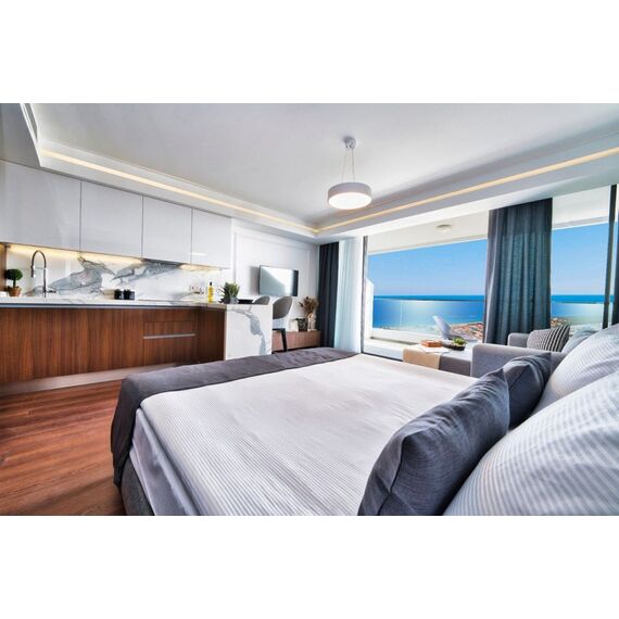 Apartment 2-room 1+1 by the sea in Iskele (Long Beach) Cyprus area 37m² , 12 image