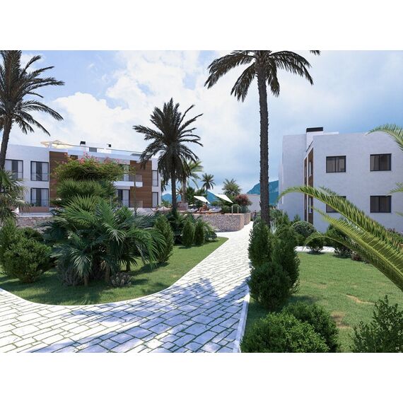 Apartment 3-room 2+1 by the sea in Kyrenia (downtown) Cyprus area 75m² , 12 image