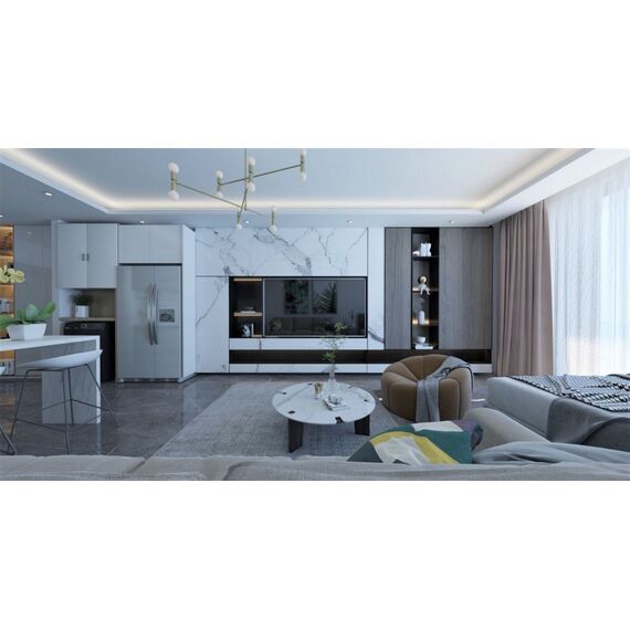 Apartment 2-room 1+1 by the sea in Famagusta (downtown) Cyprus area 44m² 