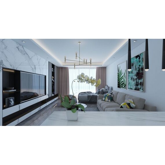 Apartment 2-room 1+1 by the sea in Famagusta (downtown) Cyprus area 44m² , 12 image
